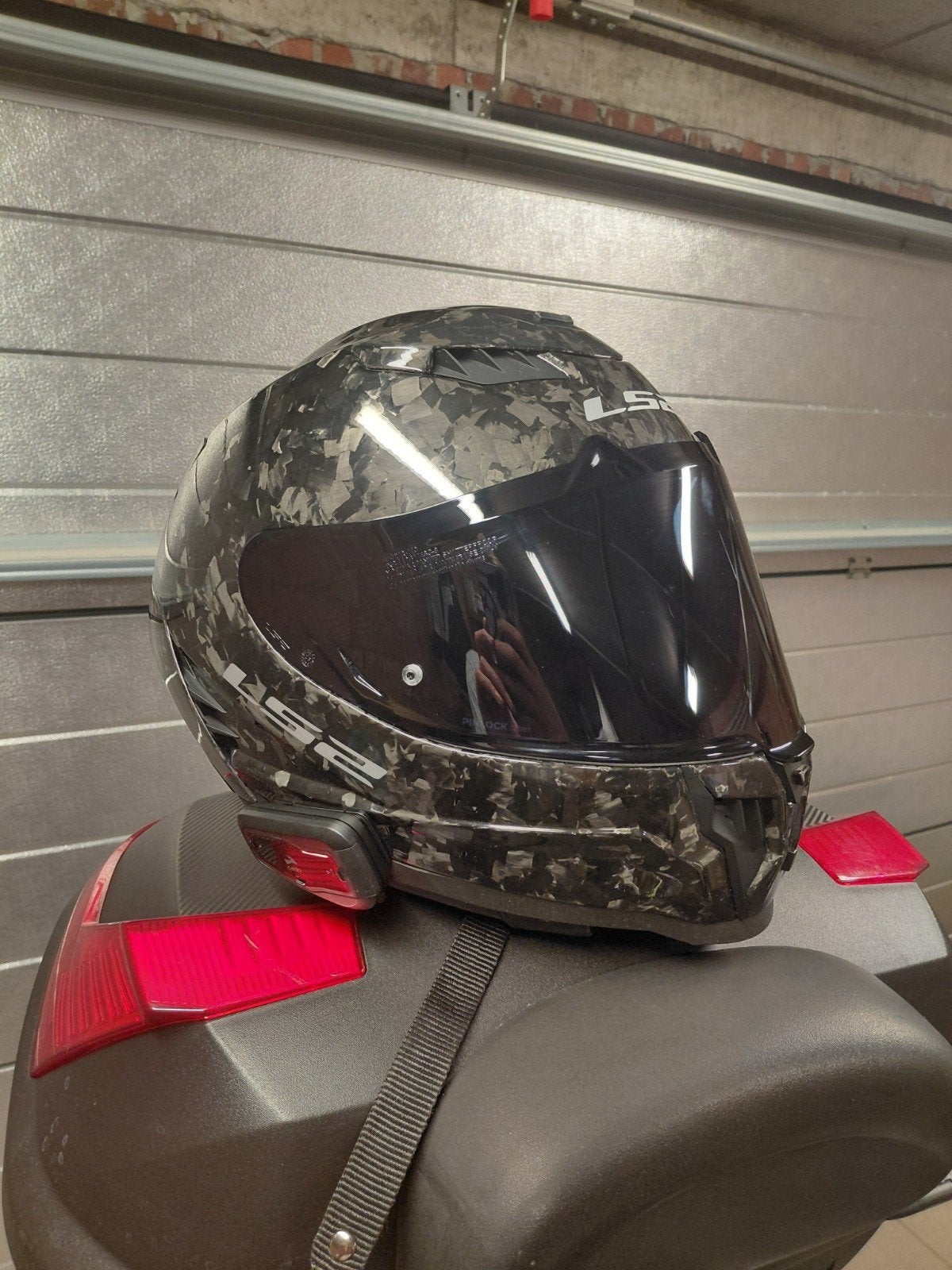 Ls2 Forged Carbon integraalhelm, Motoren, Kleding | Motorhelmen, Ophalen, Heren, XL, Nieuw zonder kaartje