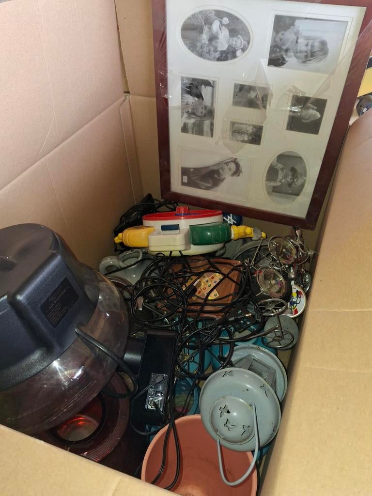 Rommelmarktspullen, Diversen, Ophalen