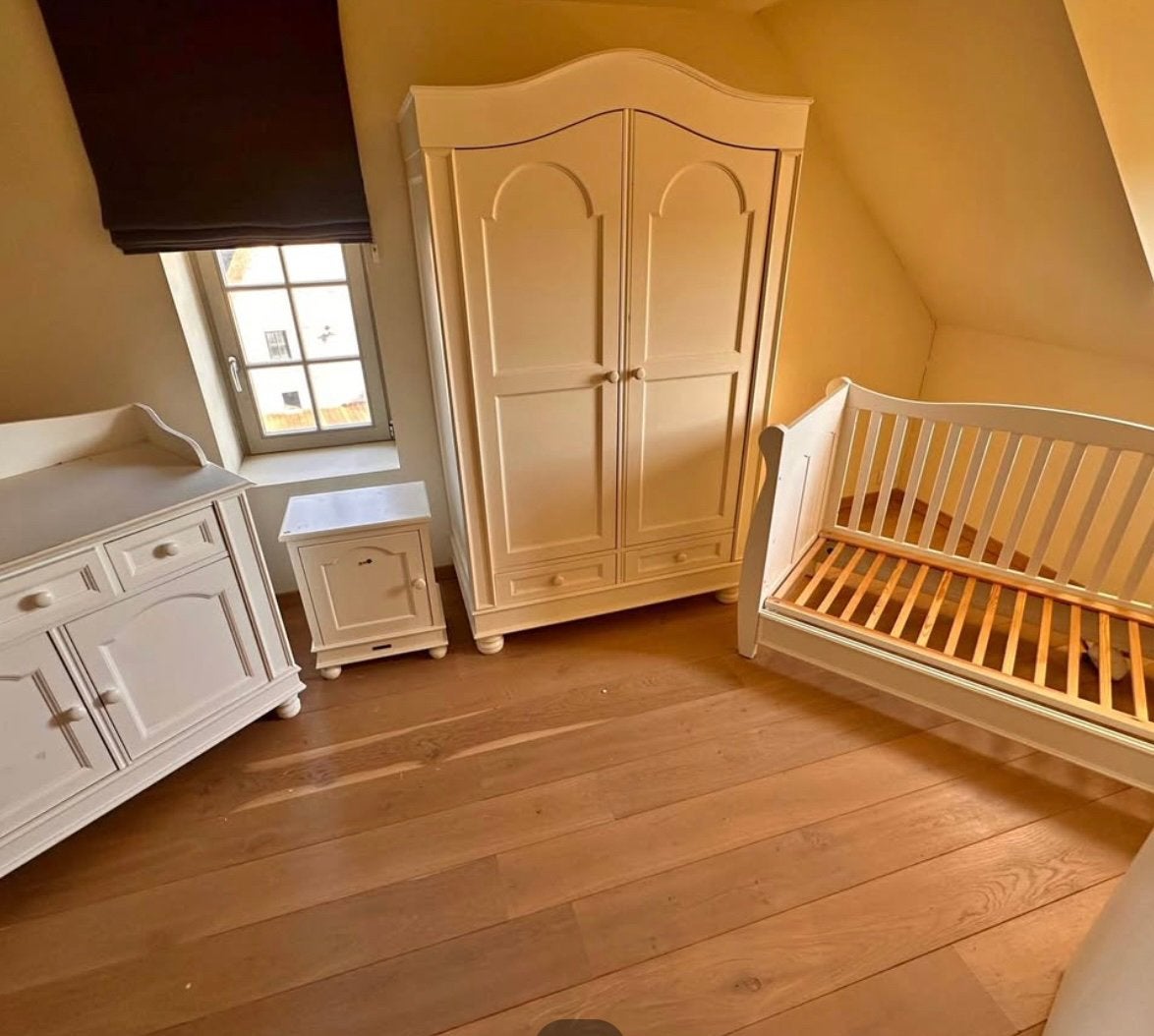 Babykamer te koop, Kinderen en Baby's, Kinderkamer | Complete kinderkamers, Ophalen, Gebruikt