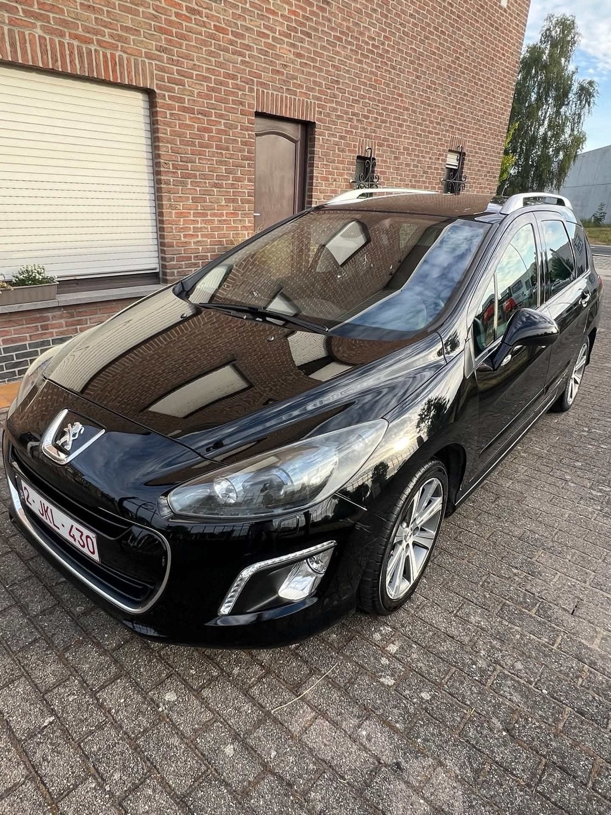 Peugeot 308 SW 1.6, Euro 5, Zwart, Handgeschakeld, 5 deurs