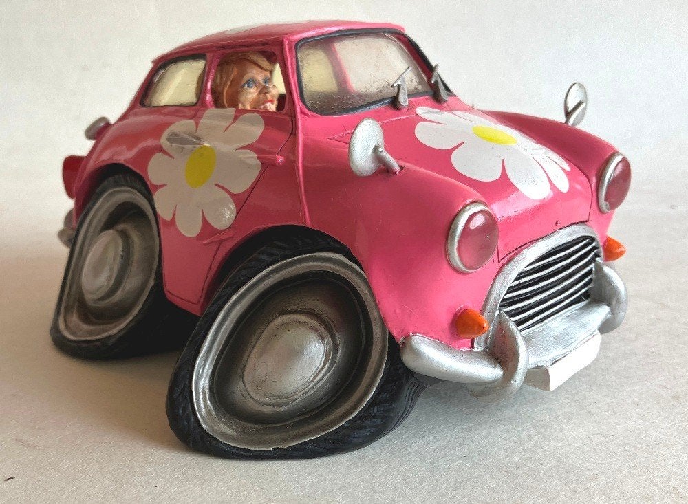Mini Cooper flower power couture classics., Ophalen of Verzenden, Zo goed als nieuw, Auto