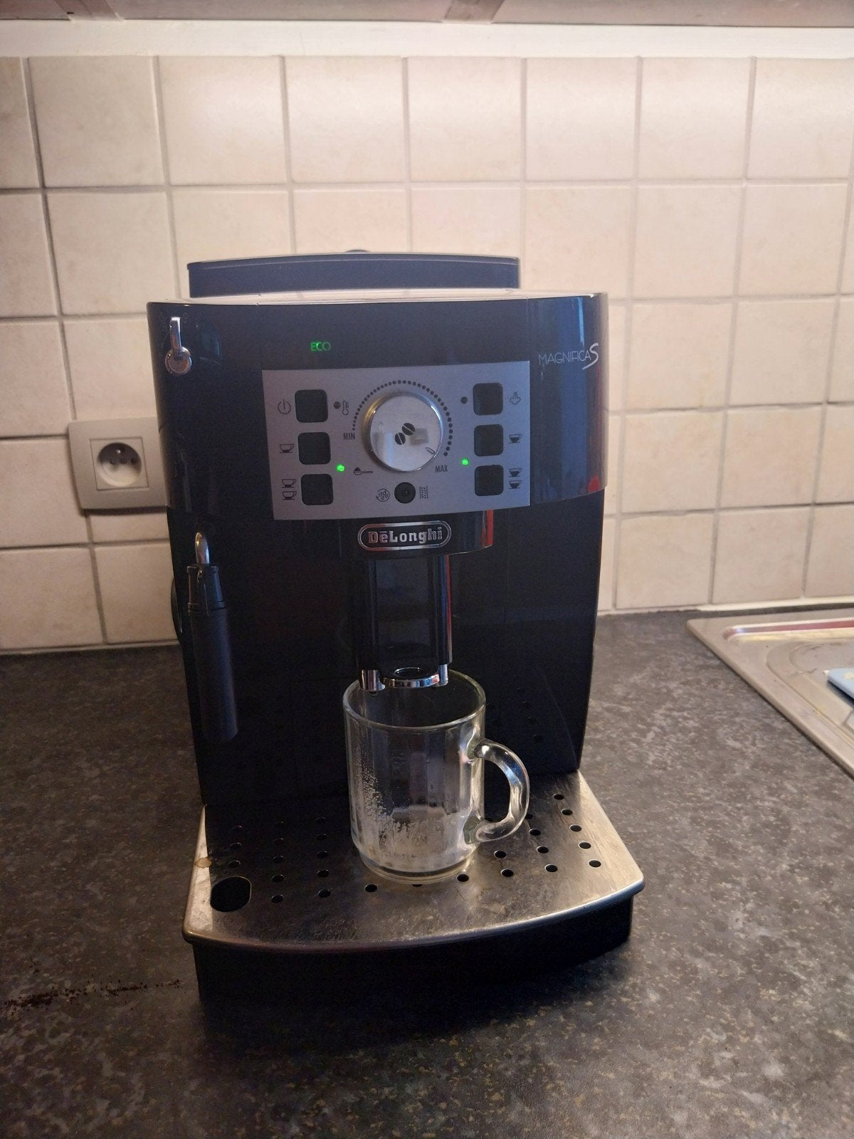 machine à café, Ophalen