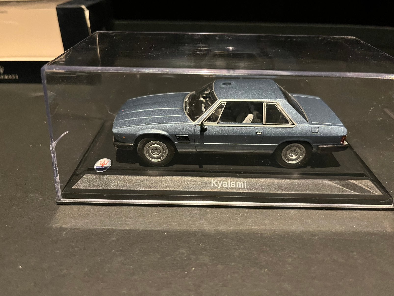 Maserati Kyalami, Enlèvement