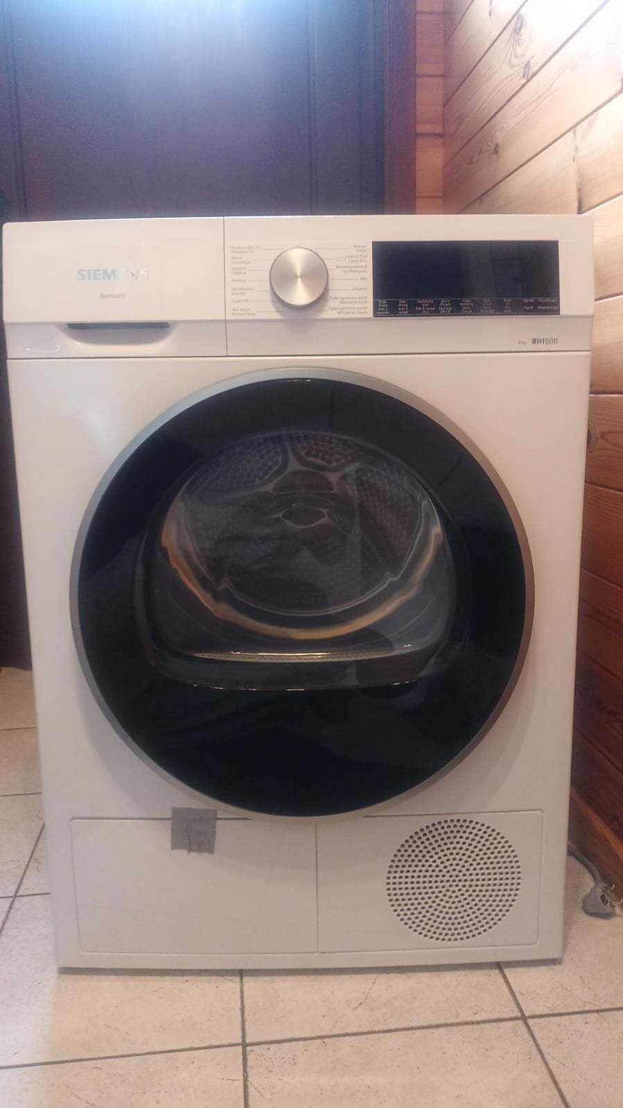 Siemens condensatie droogkast 8kg, Elektronische apparatuur, Droogkasten, Ophalen, 6 tot 8 kg, Gebruikt, Anti-kreukfase