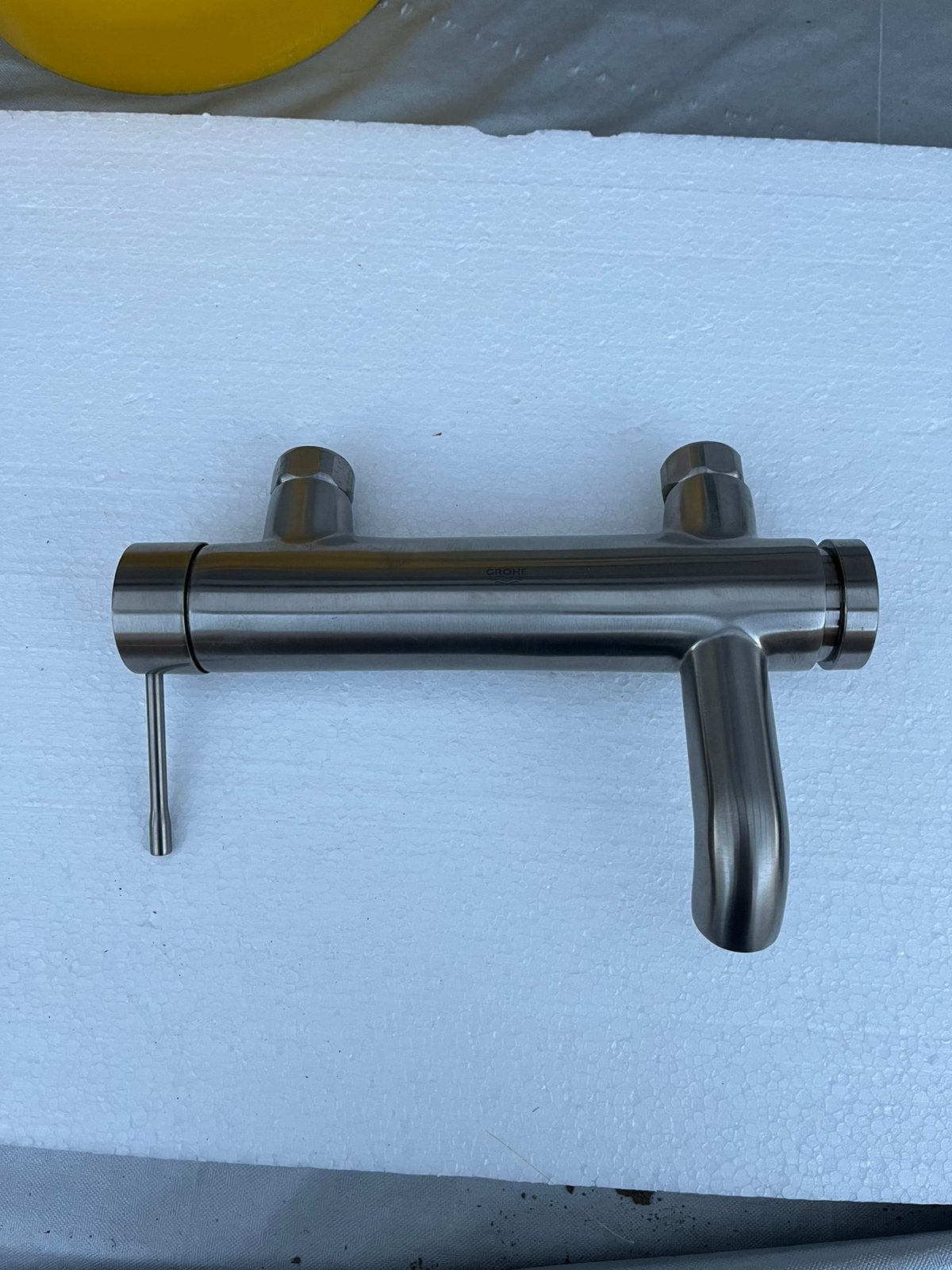 Grohe badkraan met bijhorende handsproeier, Ophalen, Zo goed als nieuw, Chroom, Bad