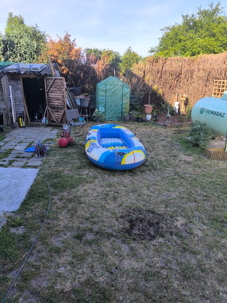 Opblaasboot, Watersport en Boten, Ophalen, Gebruikt, Overige materialen