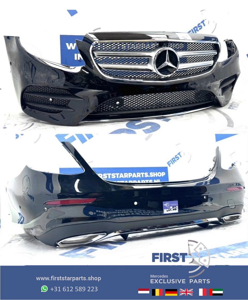 W213 BUMPER AMG PAKKET voorbumper + achterbumper SET COMPLEE, Auto-onderdelen, Gebruikt, -, Ophalen of Verzenden, Bumper