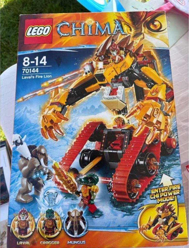 Lego Chima Laval’s Fire Lion 70144, Kinderen en Baby's, Speelgoed | Duplo en Lego, Ophalen, Lego, Zo goed als nieuw, Compleet