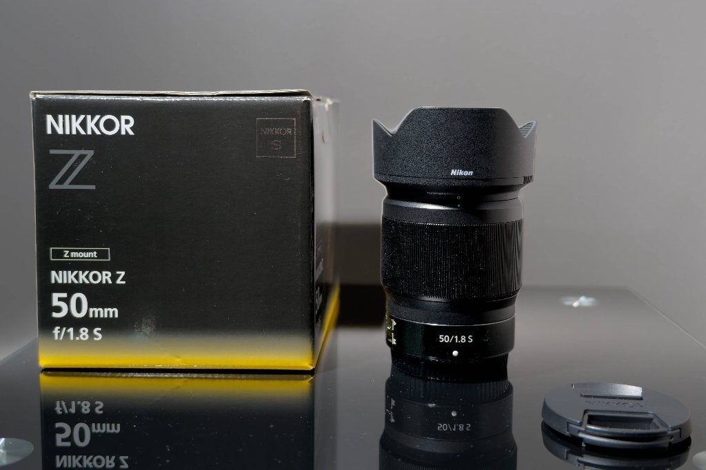 Nikkor Z 50 mm f/1.8 S-objectief, Audio, Tv en Foto, Ophalen, Nikon Z-mount, Nikon, Zo goed als nieuw