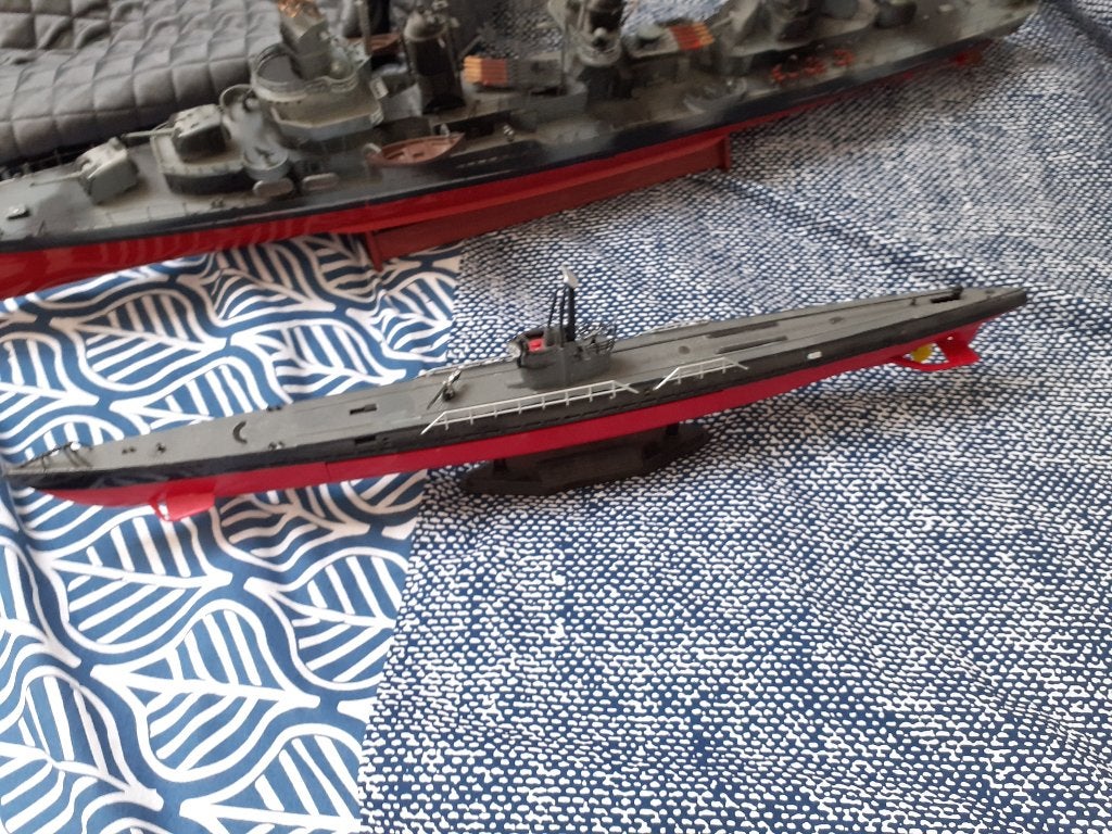 Maquette de sous-marin militaire WW2 motorisée, Hobby & Loisirs créatifs, Modélisme | Bateaux & Navires, Enlèvement, Neuf, 1:50 à 1:200