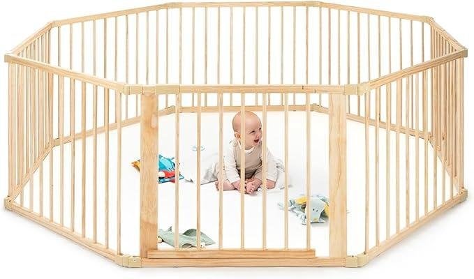 Parc bébé en bois Dibea, Kinderen en Baby's, Babyparken, Ophalen, Gebruikt, Overige vormen