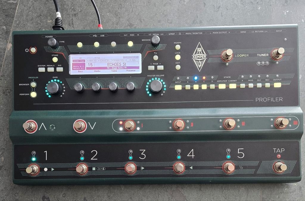 Kemper Profiler Stage avec housse de transport originale et, Musique & Instruments, Effets, Enlèvement