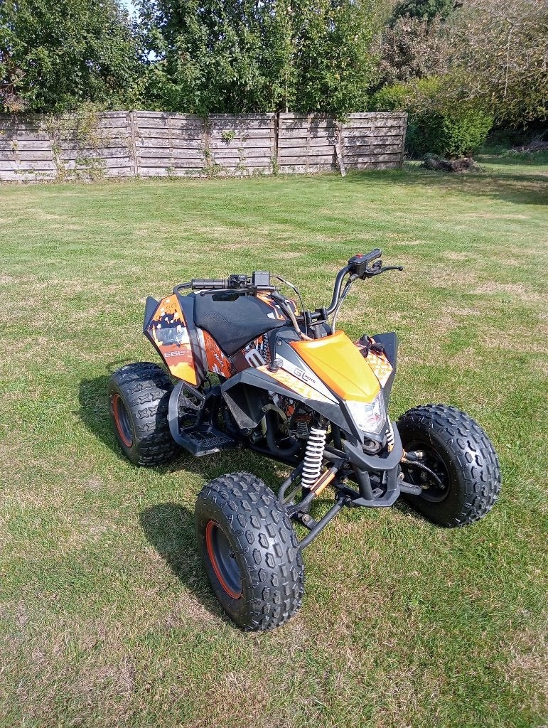 Quad 125 cc, Ophalen, Zo goed als nieuw