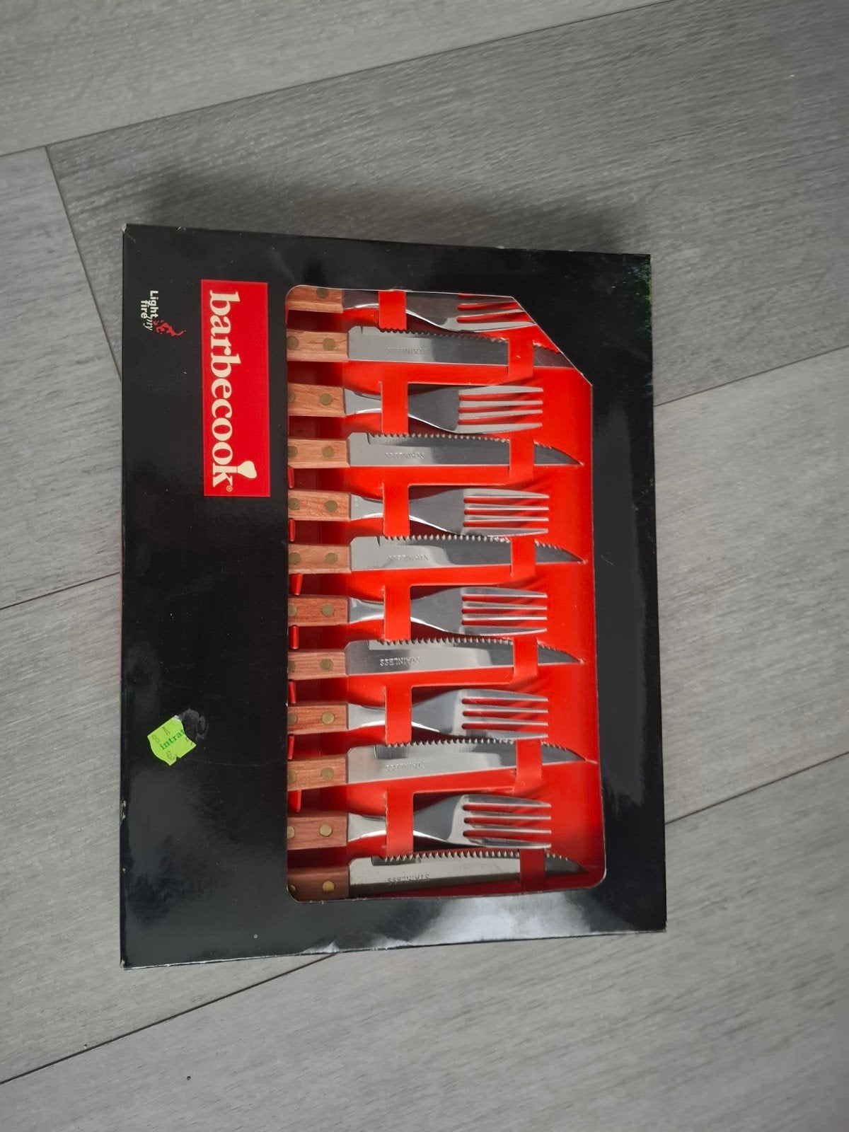 messen en vorken, Ophalen