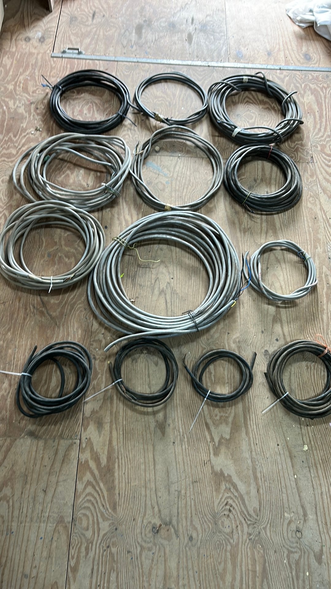 Gebruikte elektriciteits kabels 5*2,5 mm2, Ophalen, Gebruikt