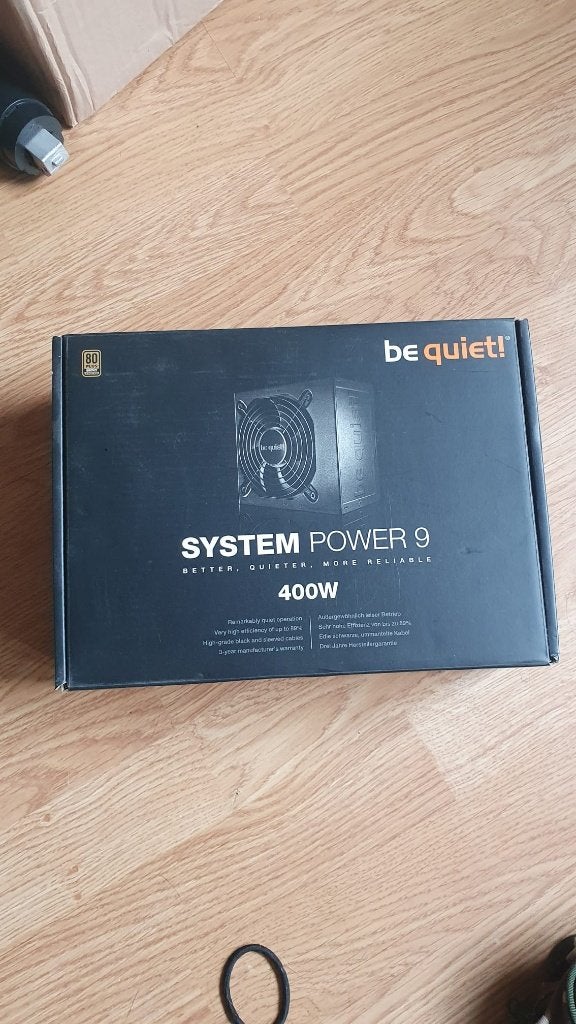 be quiet! System Power 9 400W – 80 Plus Bronze, Enlèvement ou Envoi, Comme neuf