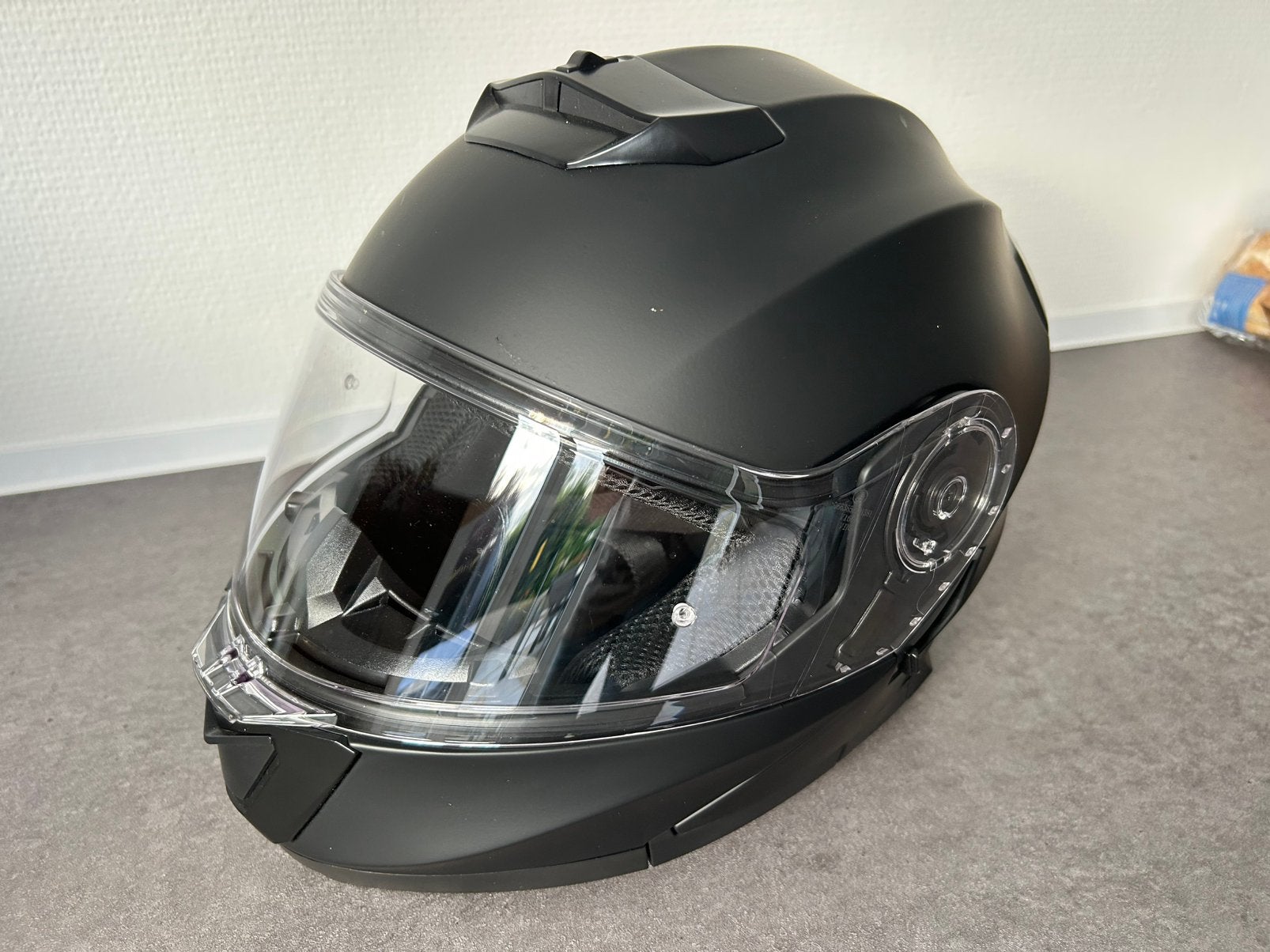 Nieuwe VINZ Santos systeemhelm mat zwart XL, Systeemhelm, Heren, XL, Nieuw zonder kaartje