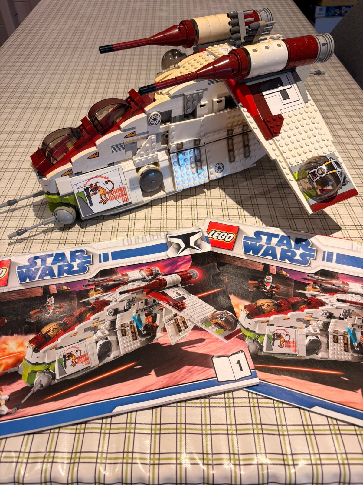 LEGO Star Wars - Republic Attack Gunship - 7676, Collections, Envoi, Utilisé