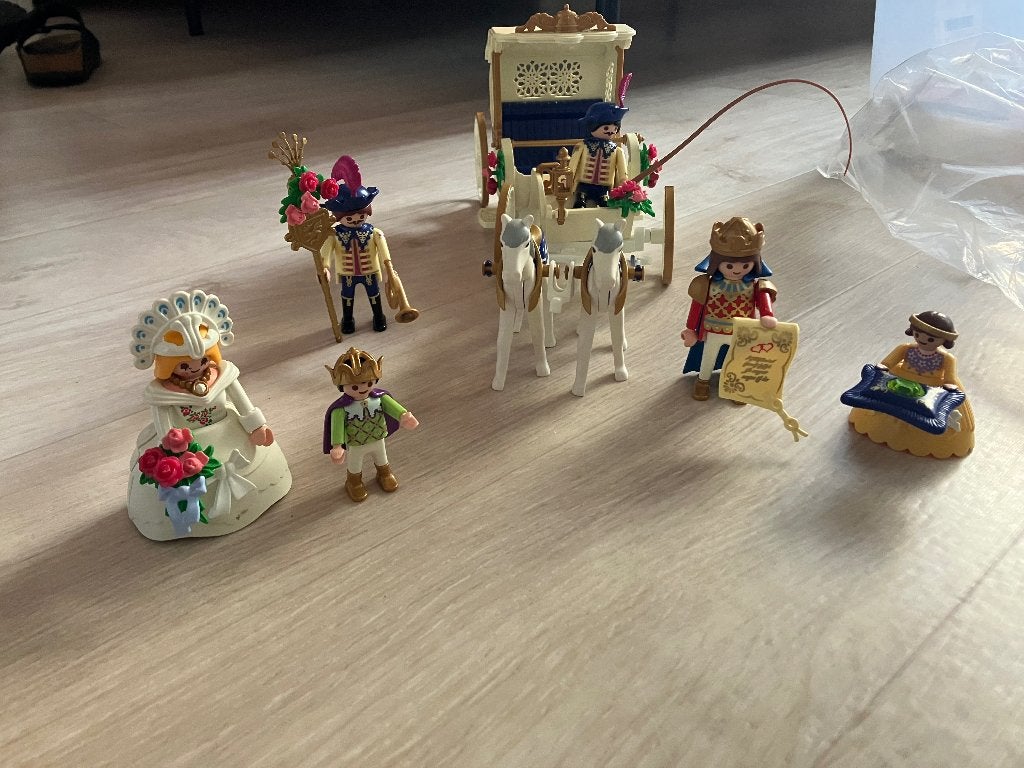 Playmobil koets, Kinderen en Baby's, Ophalen, Gebruikt, Complete set, Voertuig