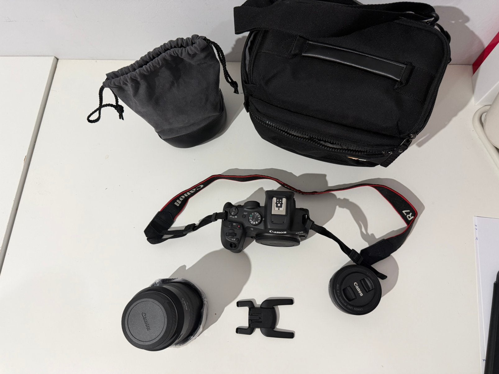 Canon EOS Ry + RF 24-105 F/4L IS USM, Audio, Tv en Foto, Ophalen, Nieuw, Systeemcamera, Canon