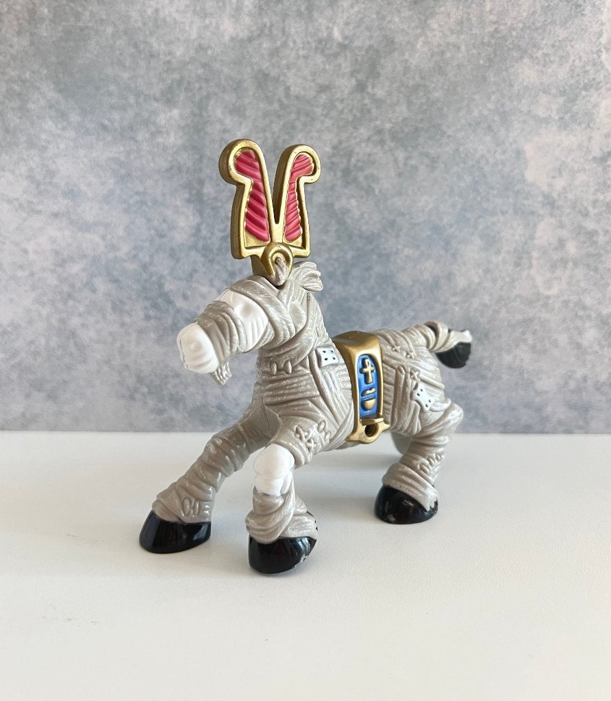 Figurine Cheval du Char de la Pyramide Fisher-Price - 2000, Enlèvement ou Envoi, Aucun, Utilisé, Autres types