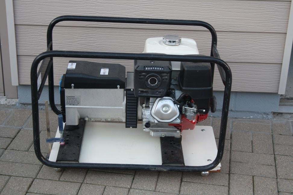 Stroomaggregaat Europower EP6000 met Honda GX390 motor, Doe-het-zelf en Bouw, Aggregaten, Ophalen, Zo goed als nieuw, 5 tot 10 kVA