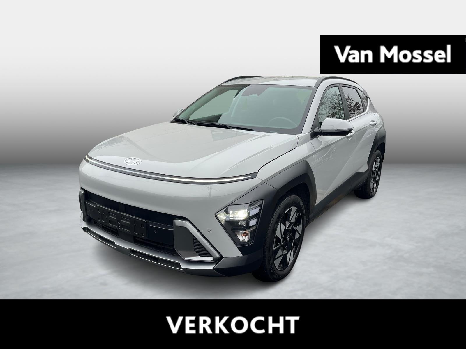 Hyundai KONA 1.6 GDi Hybrid Feel 6-DCT (automatique), Autos, Argent ou Gris, Entreprise, 2 kWh, Noir