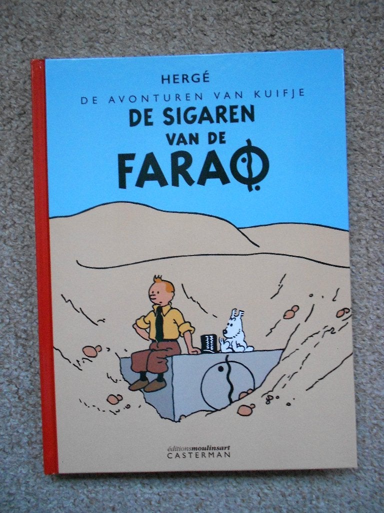 Kuifje - De Sigaren van de Farao - in kleur - hardcover 2022, Neuf, Enlèvement ou Envoi, Une BD, Herge