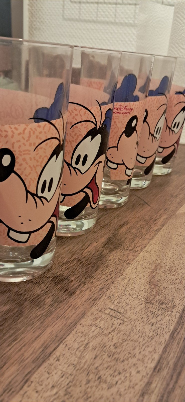 Disney glazen: Goofy, Verzamelen, Ophalen