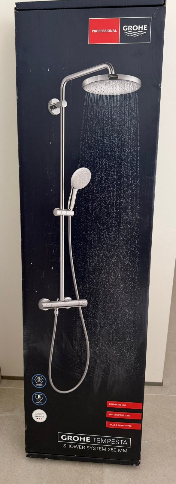 Grohe Tempesta 250 douche, Doe-het-zelf en Bouw, Sanitair, Ophalen, Zo goed als nieuw, Douche