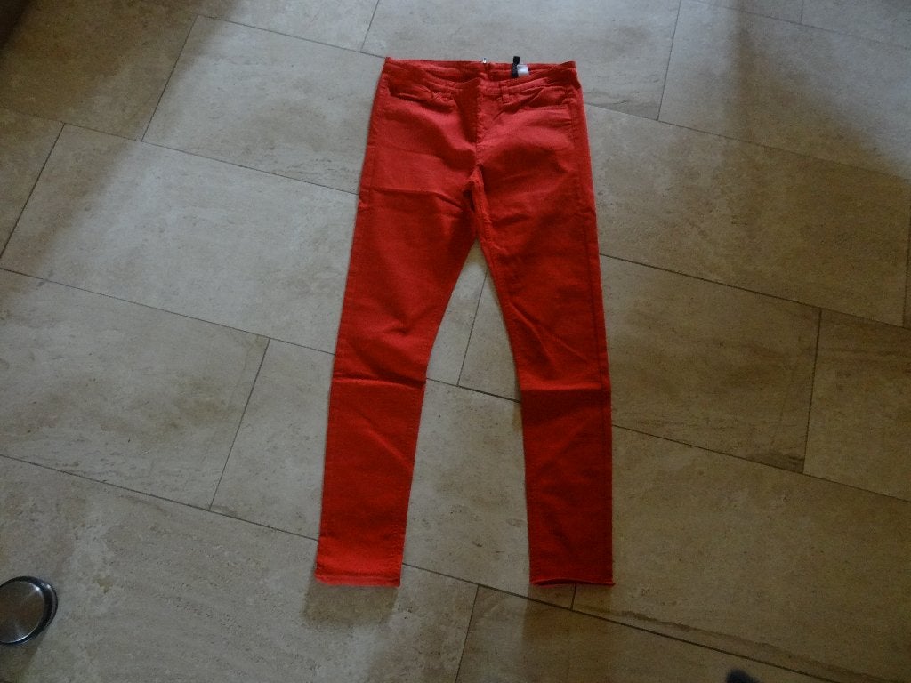 rode broek h&m m38, Vêtements | Femmes, Culottes & Pantalons, Rouge, Comme neuf, Envoi, Taille 38/40 (M)