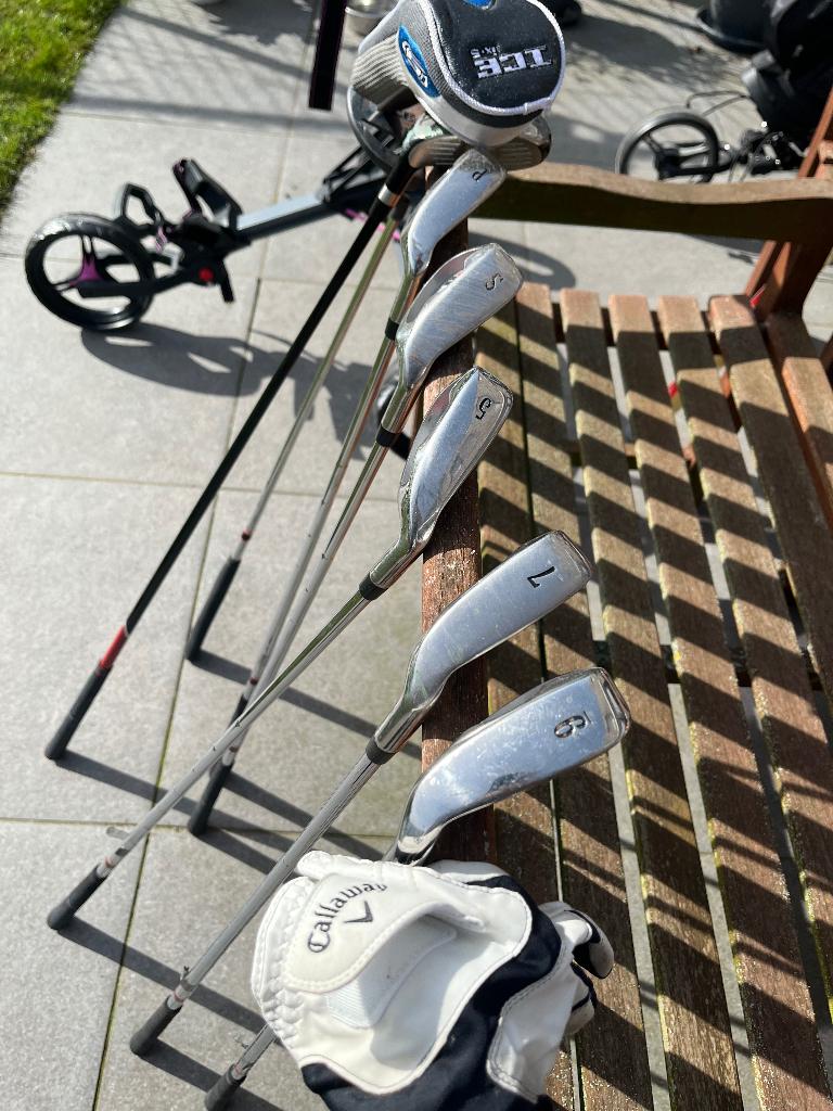 Golfset - start to Golf Skymax ICE IX5 black, Sport en Fitness, Ophalen, Zo goed als nieuw