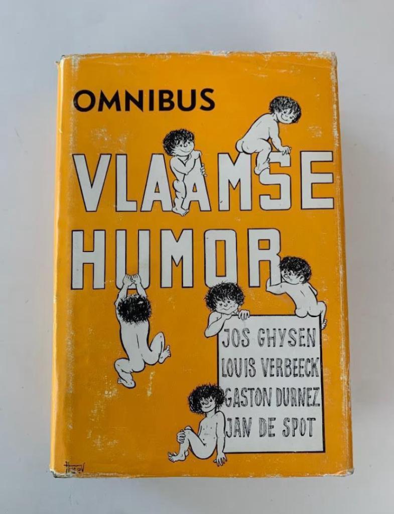Omnibus Vlaamse humor, hardcover met stofomslag,m, Boeken, Ophalen of Verzenden, Gelezen