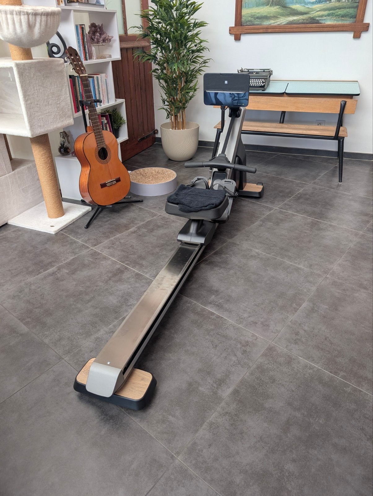 Domyos Roeimachine ( Training Rower 900), Enlèvement, Comme neuf, Rameur