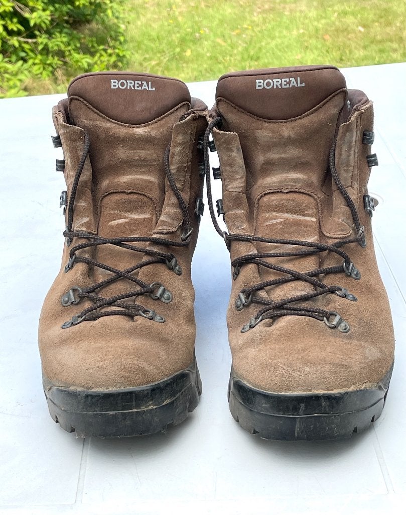 Bottinnes BOREAL bonnes et solide pt UK 11 1/2  (46), Kleding | Heren, Schoenen, Bruin, Boréal, Gedragen, Wandelschoenen