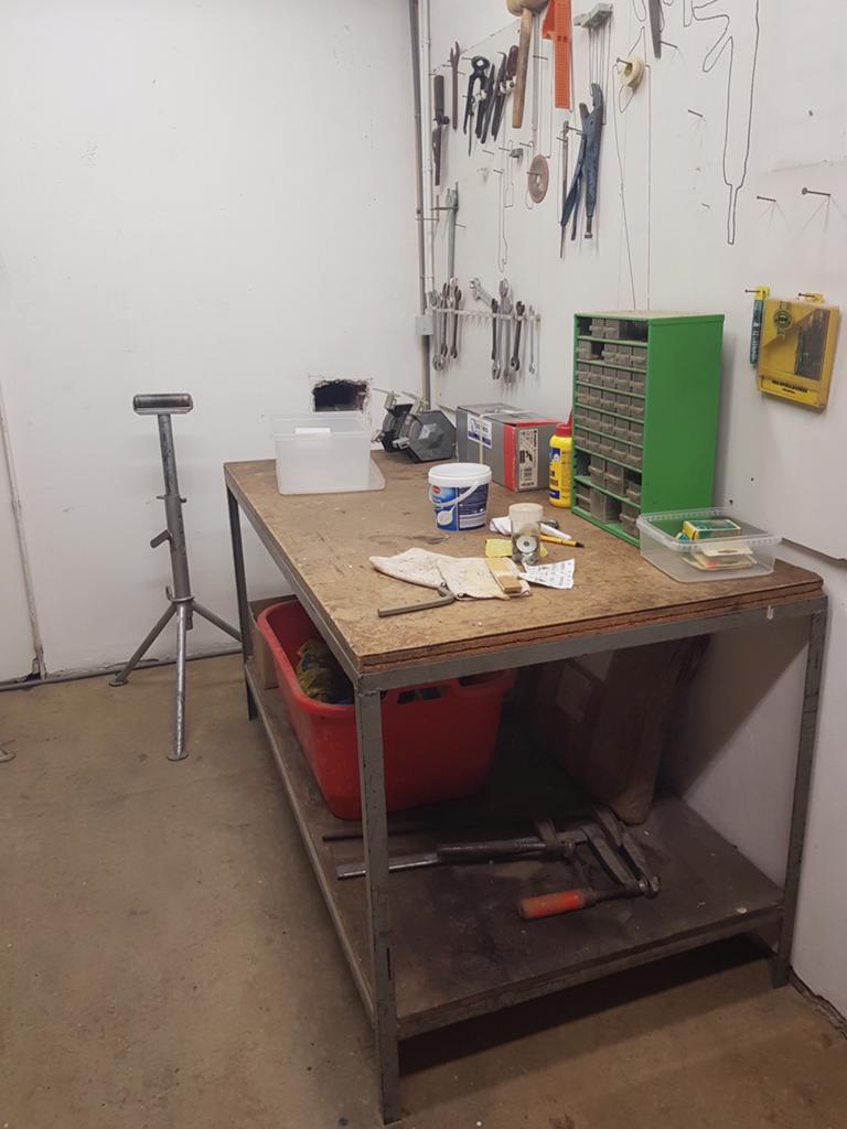 Werktafels, Bricolage & Construction, Établis, Enlèvement, Utilisé, 120 à 170 cm