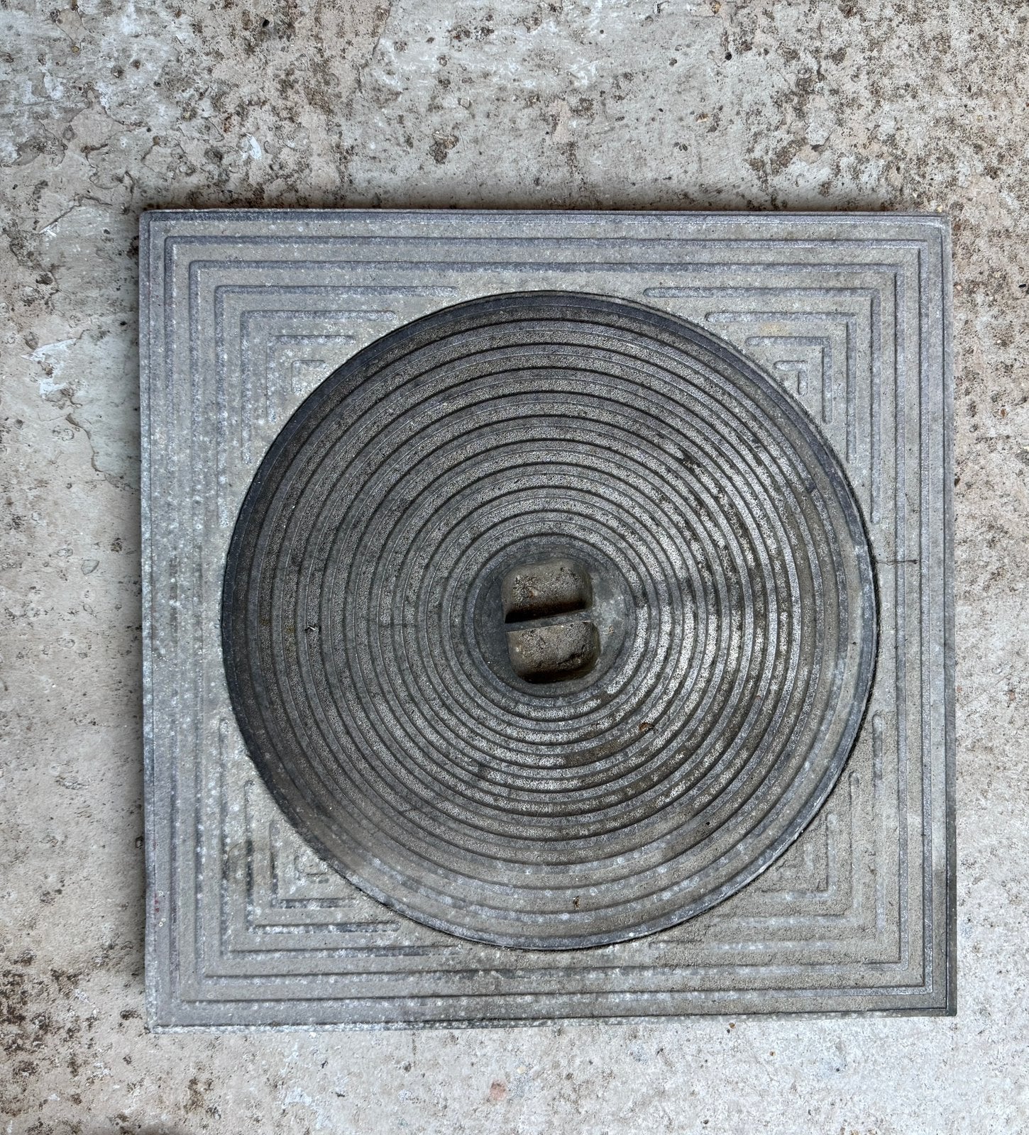 Putdeksel 40x40 cm, Ophalen, Gebruikt