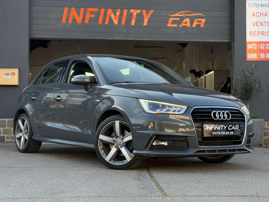Audi A1 A1 Sportback 1.6 TDi Sline Sport (bj 2016), Auto's, Voorwielaandrijving, 4 zetels, Stof, 4 cilinders