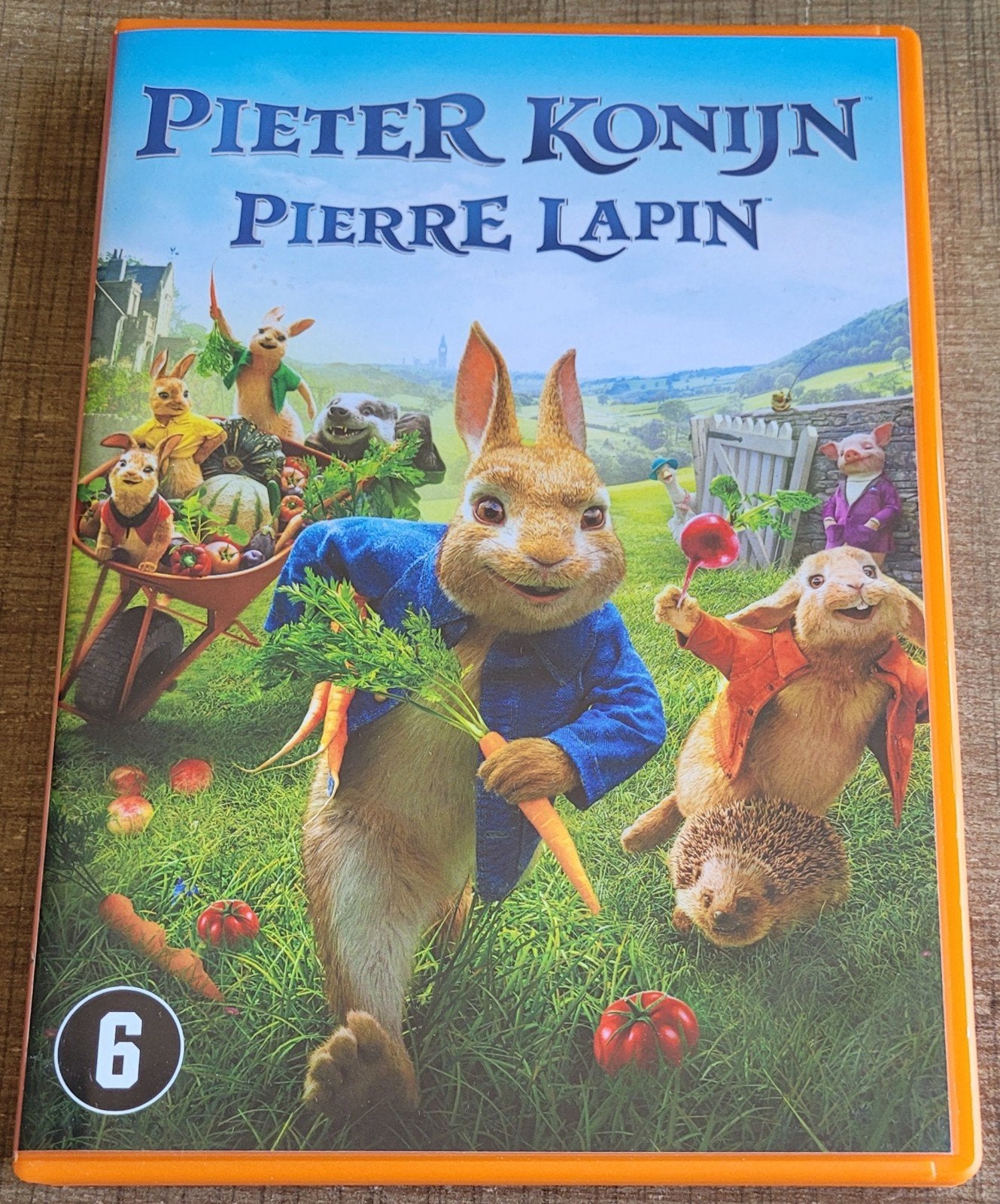 Pieter Konijn, Cd's en Dvd's, Dvd's | Avontuur, Vanaf 6 jaar, Ophalen of Verzenden, Zo goed als nieuw