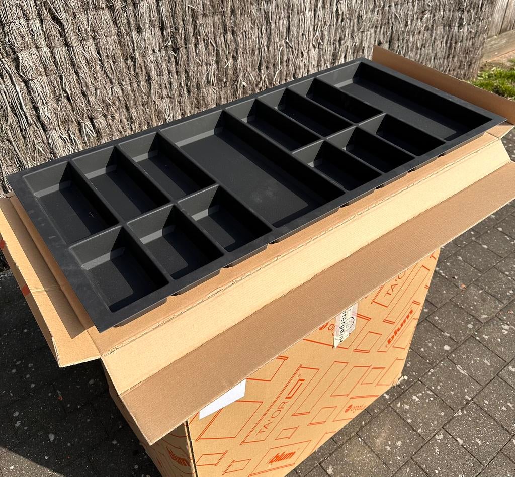 Orgalux PI501118 bestekinzet voor kast 1100mm, Huis en Inrichting, Keuken | Bestek, Nieuw, Kunststof, Ophalen
