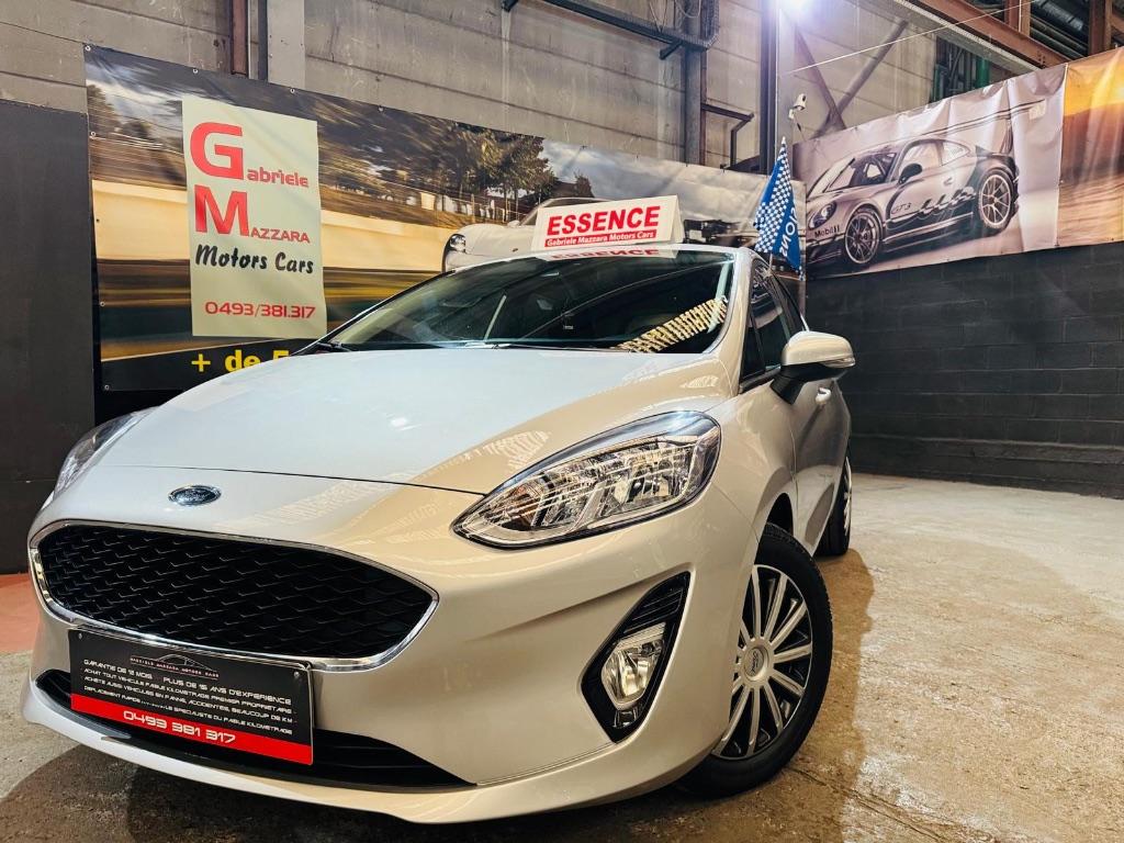 Ford Fiesta 1.1 Euro6 CarPlay GPS Airco, Leder, 5 deurs, Zilver of Grijs, https://public.car-pass.be/vhr/0b4b6d7f-fd4b-4de7-bd4b-22ed70f16b8c