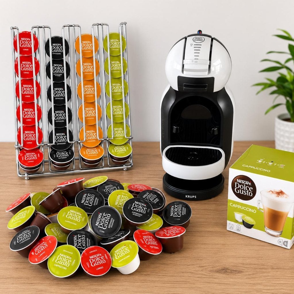 Machine à café Nescafé Dolce Gusto — Ensemble complet, Electroménager, Accessoires de machine à café, Comme neuf, Porte-capsules