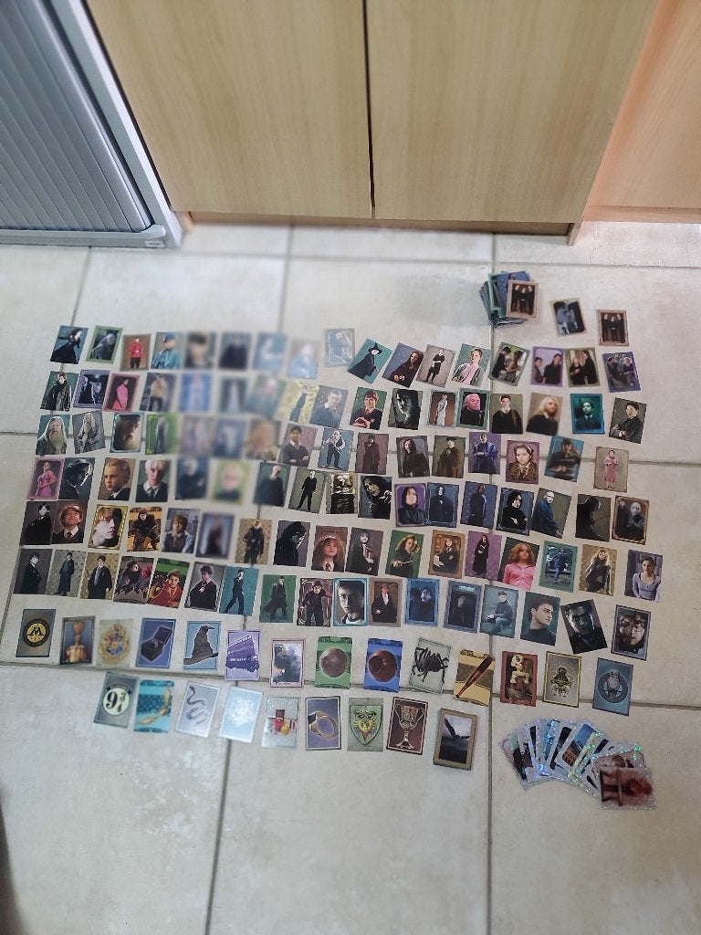 Lot de 308 cartes harry Potter panini faire offre, Verzamelen, Harry Potter, Ophalen of Verzenden, Zo goed als nieuw