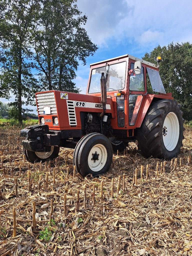 Tractor Fiat 670, Ophalen, Gebruikt, Meer dan 10000, Tot 80 Pk