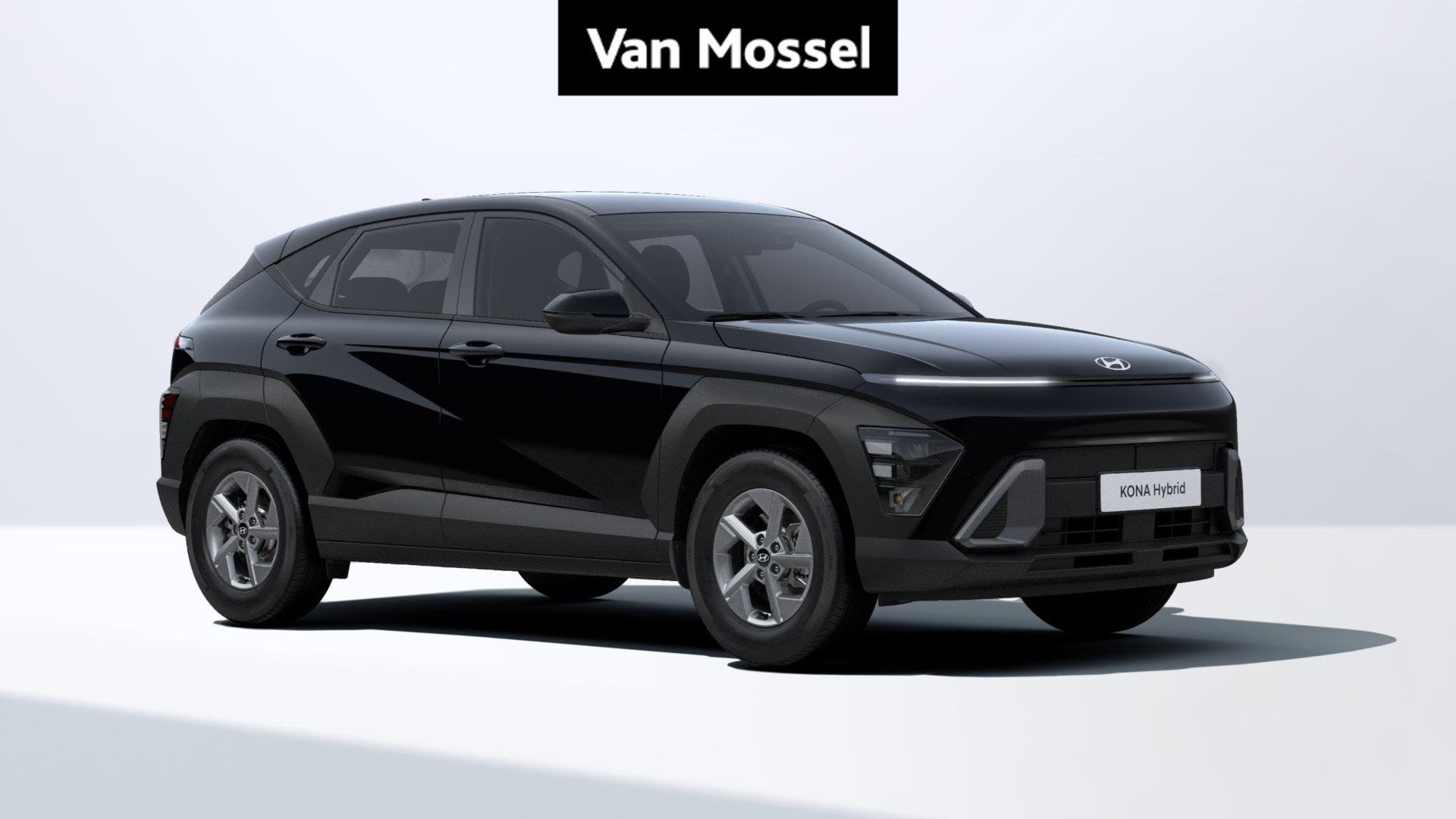 Hyundai Kona 1.6 GDi Hybrid Techno 6-DCT | DIRECTIE WAGEN! |, Dealer onderhouden, Stof, Gebruikt, Zwart