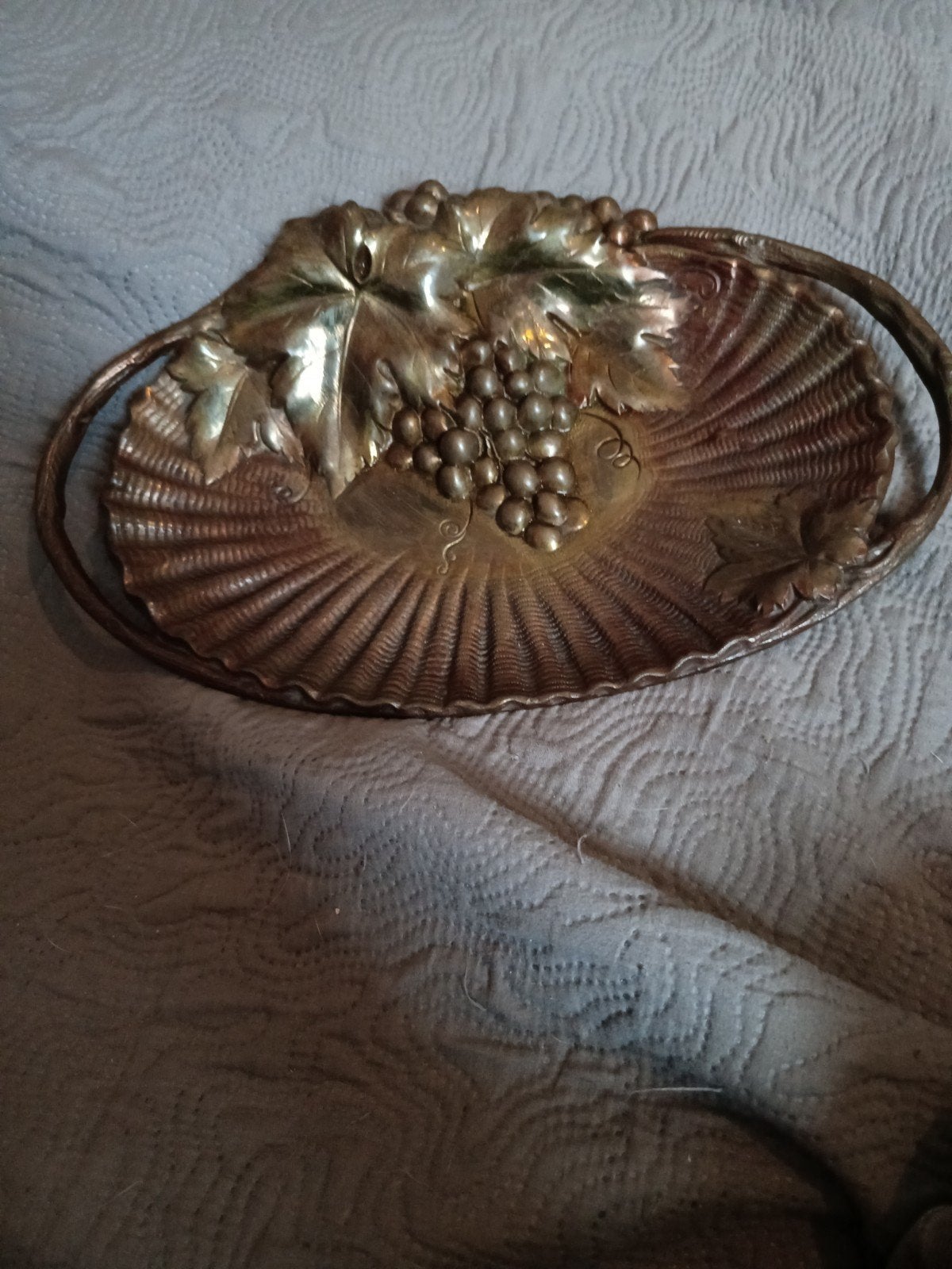 coupe a fruits art nouveau, Enlèvement ou Envoi, Bronze