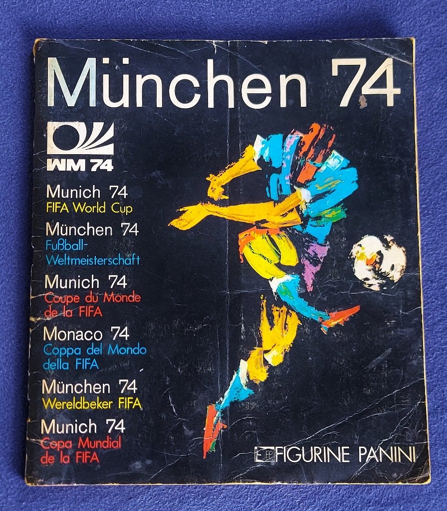 Panini sticker album voetbal ' WK Munchen 74 ' -vol-, Collections, Enlèvement ou Envoi, Utilisé, Affiche, Image ou Autocollant