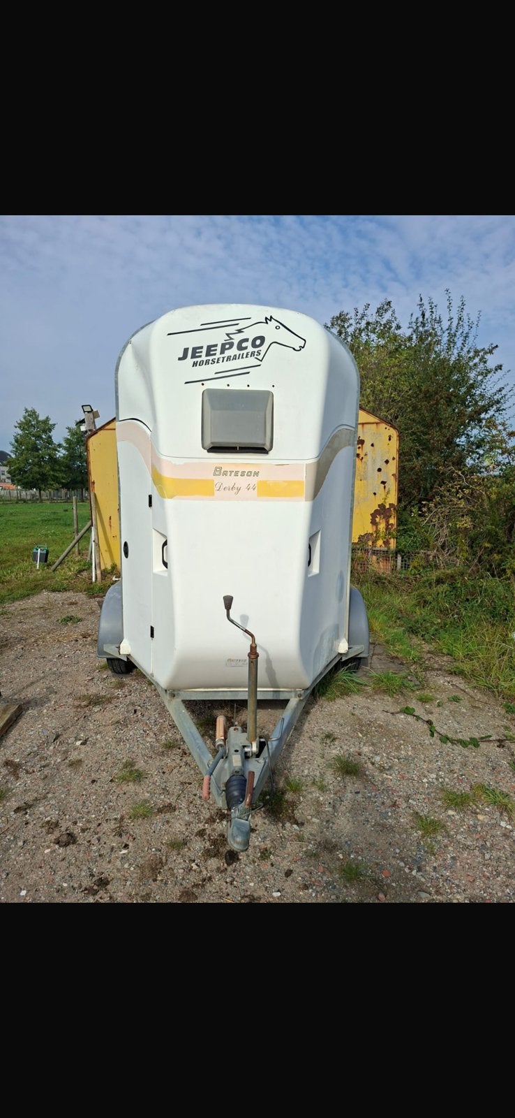 Paardentrailer, Ophalen, Zo goed als nieuw