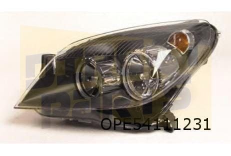 Opel Astra H (2/04-12/10) koplamp Links (identiteit GW) zwar, Neuf, -, -, Opel
