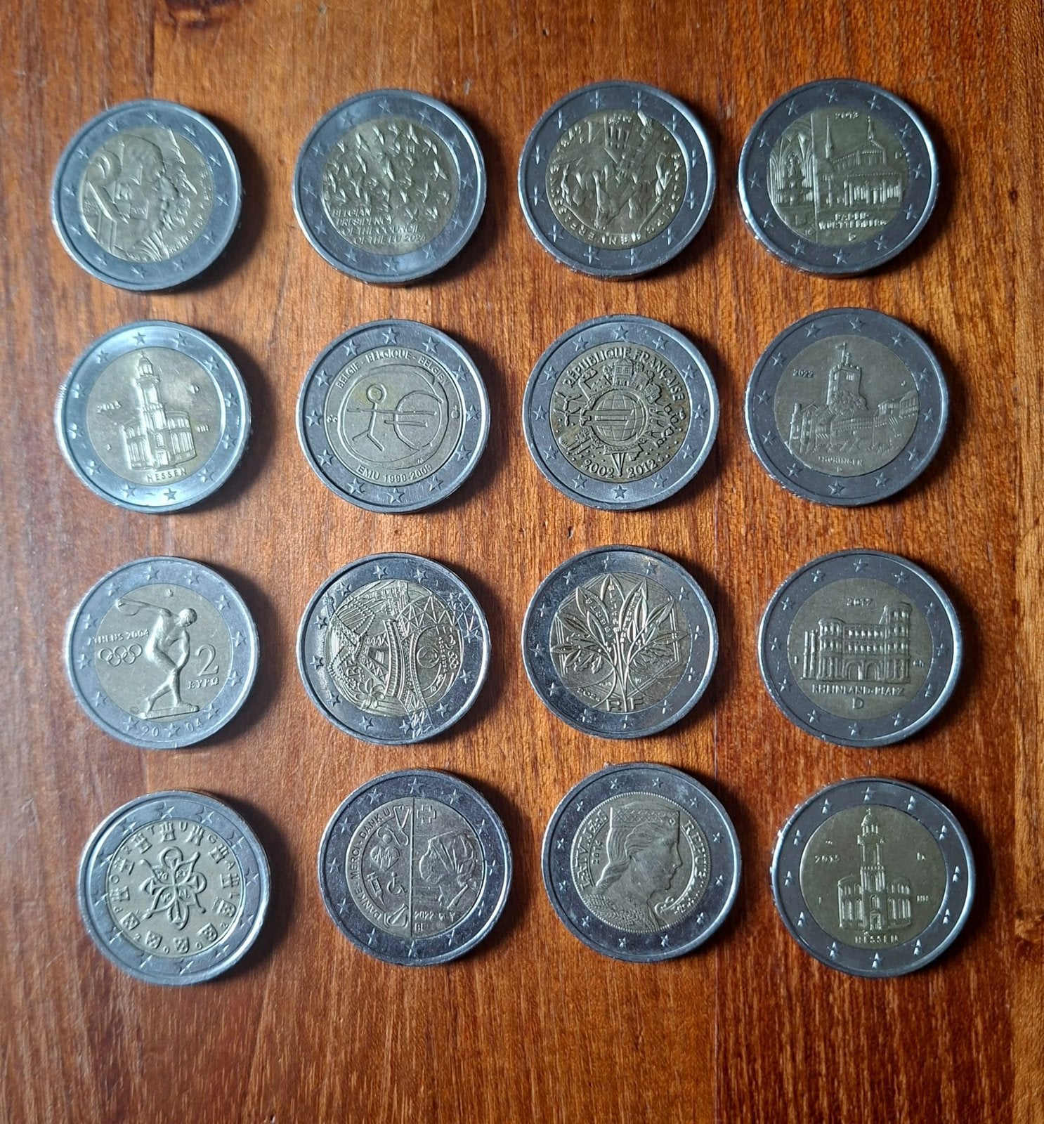 2euro munten, Ophalen